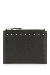 Porta carte in pelle nera -  | Wise