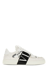 White leather VLTN sneakers -  | Wise