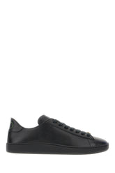 Black leather sneakers -  | Wise