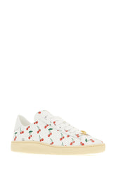 Printed leather sneakers -  | Wise