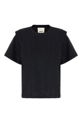 Black cotton t-shirt -  | Wise