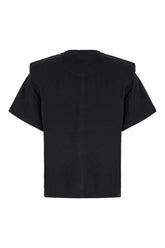 Black cotton t-shirt -  | Wise