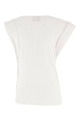 Top in cotone bianco -  | Wise