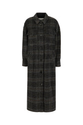 Cappotto in lana ricamata -  | Wise