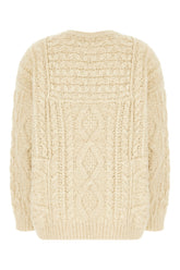 Maglione in misto acrilico beige -  | Wise