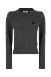 Maglione in misto cotone antracite -  | Wise