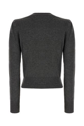 Maglione in misto cotone antracite -  | Wise