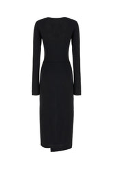 Abito in modal stretch nero -  | Wise