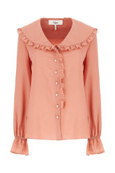 Camicia in seta rosa -  | Wise