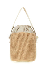 Borsa a secchiello Woody piccola in materiale equo-solidale -  | Wise