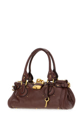 Borsa a spalla Paddington in pelle prugna -  | Wise