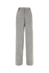 Pantalone in lana stretch ricamato -  | Wise