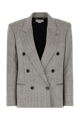 Embroidered stretch wool blazer -  | Wise