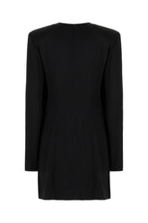 Abito in misto acetato nero -  | Wise