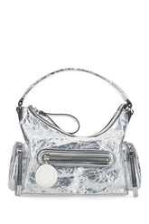 Silver polyester small Dartmoor handbag -  | Wise