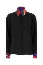 Camicia in seta nera -  | Wise
