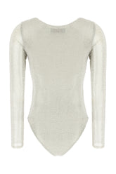Body in misto poliestere argento -  | Wise
