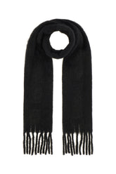 Sciarpa in misto lana nera -  | Wise