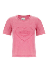 Pink cotton t-shirt -  | Wise