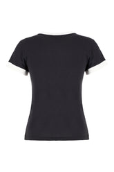 Charcoal cotton t-shirt -  | Wise