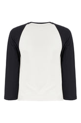 Two-tone cotton t-shirt -  | Wise