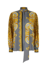 Blusa in seta stampata -  | Wise