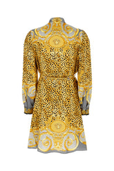 Abito in seta stampata -  | Wise