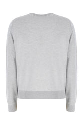 Maglione in misto seta grigio chiaro -  | Wise