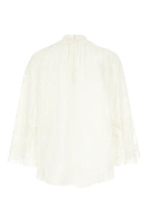 Blusa Ascension in ramie avorio -  | Wise