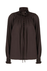 Blusa in seta stampata -  | Wise