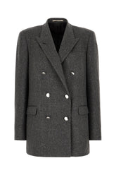 Giacca in misto lana ricamata -  | Wise