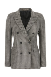 Giacca in misto lana ricamata -  | Wise