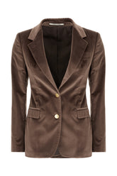 Giacca in velluto rosa antico -  | Wise