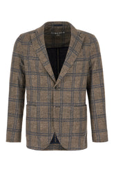 Giacca in cotone stretch ricamato -  | Wise