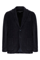 Giacca in velluto a coste blu notte -  | Wise