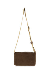 Borsa a tracolla in cavallino marrone -  | Wise