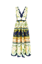 Abito in cotone stampato -  | Wise