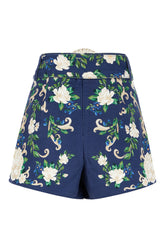 Printed cotton shorts -  | Wise
