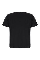 Black cotton t-shirt -  | Wise