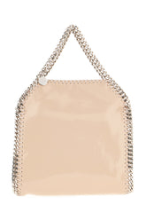 Powder pink synthetic leather mini Falabella handbag -  | Wise