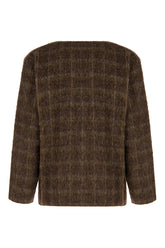 Cardigan in lana ricamata -  | Wise