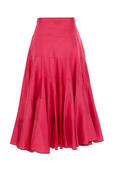 Gonna in seta fucsia -  | Wise