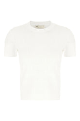 Top in misto viscosa bianca -  | Wise