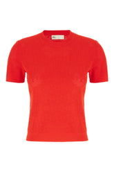 Top in misto viscosa rossa -  | Wise
