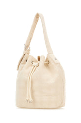 Borsa a secchiello in spugna avorio -  | Wise