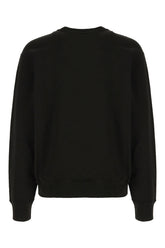 Felpa in cotone nero -  | Wise