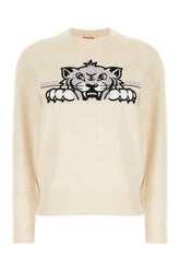 Maglione in misto lana sabbia -  | Wise