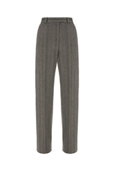 Pantalone in misto lana stretch multicolor -  | Wise