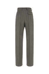 Pantalone in misto lana stretch multicolor -  | Wise