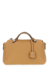 Borsa a mano By The Way media in pelle beige -  | Wise